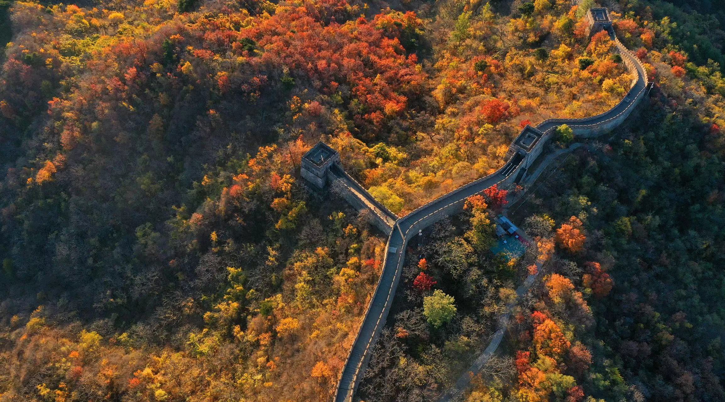 Mutianyu Great Wall is located in Mutianyu Village(图2)