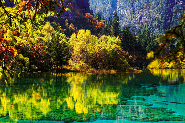 Jiuzhai Valley(pic2) Jiuzhai Valley,the Best Place to Experience Chinas Nature(pic2)