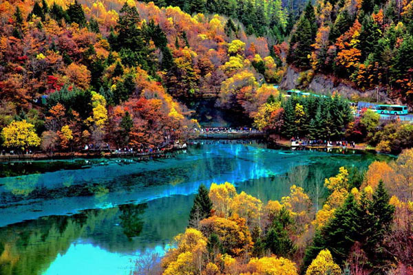 Jiuzhai Valley(pic4) Jiuzhai Valley,the Best Place to Experience Chinas Nature(pic4)