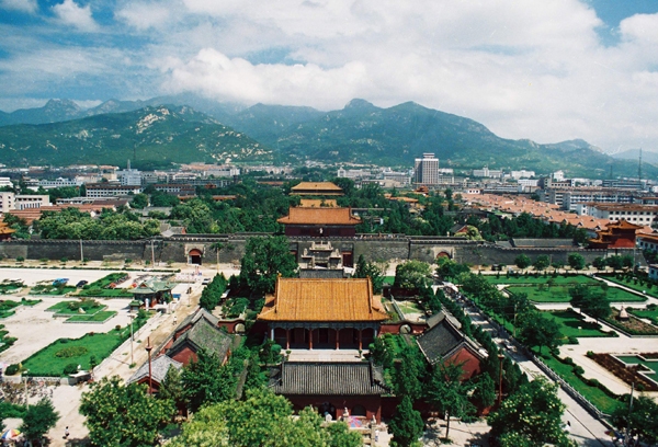 Mount Tai ：Dai Temple (Scenic Spot Intro